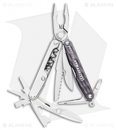 Leatherman Juice CS4 Multi Tool Granite Gray w/ Sheath (15-in-1)