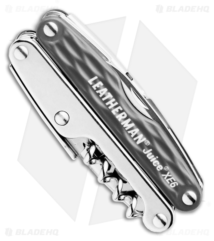 Leatherman Juice XE6 MultiTool Granite Gray (18in1) 831930 Blade HQ