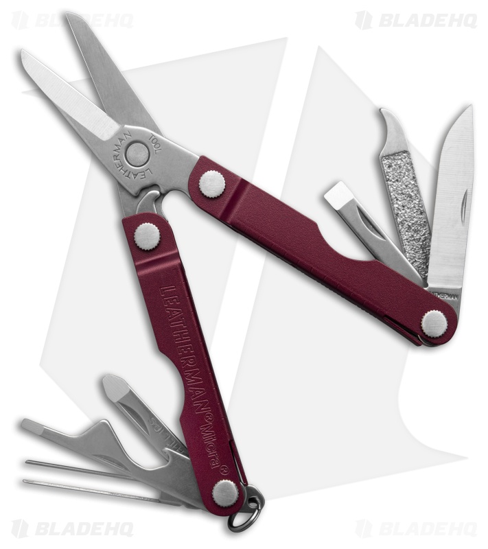 Leatherman Micra - Keychain Multi-Tool | Cherry Red Leatherman Micra - Keychain Multi-Tool | Cherry Red