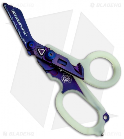 Purple store leatherman raptor