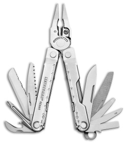 Leatherman Rebar Silver Multi-Tool w/ Nylon Sheath (17-in-1) 831548