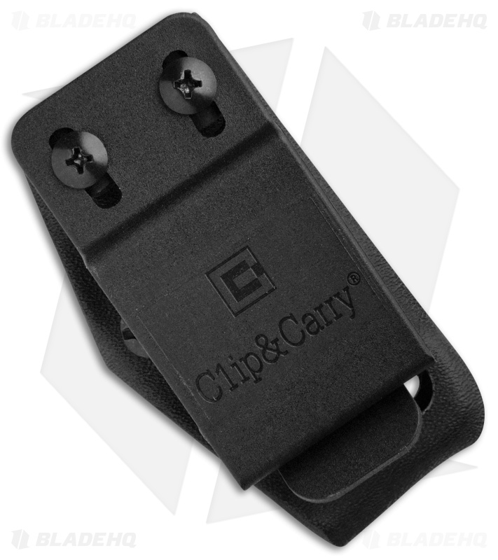 Clip & Carry Kydex Sheath Keychain for Leatherman Skeletool (Black)