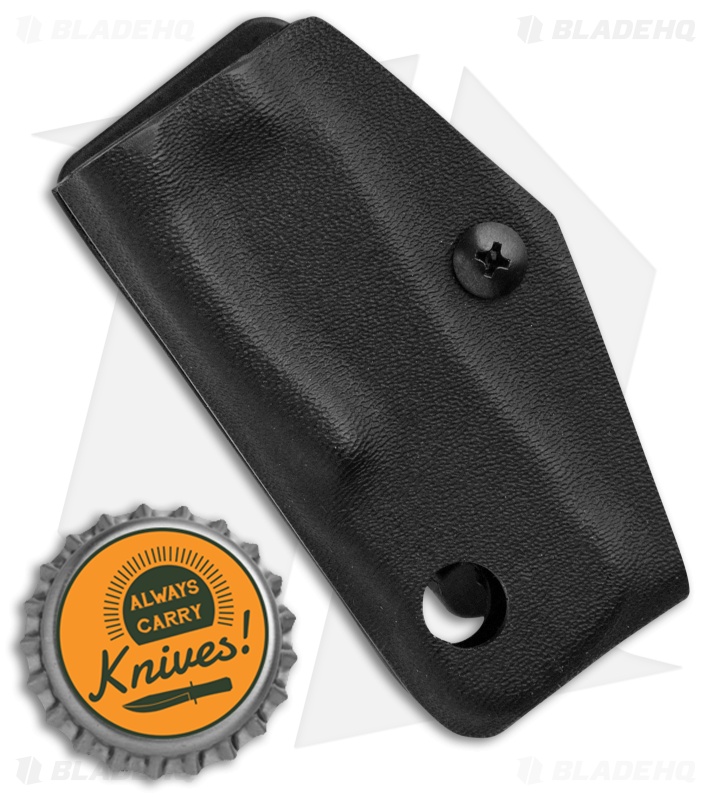 Clip & Carry Kydex Sheath Keychain for Leatherman Skeletool (Black)