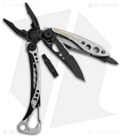 Leatherman Skeletool Black & Silver Multi Tool (7-in-1) 832627 Limited