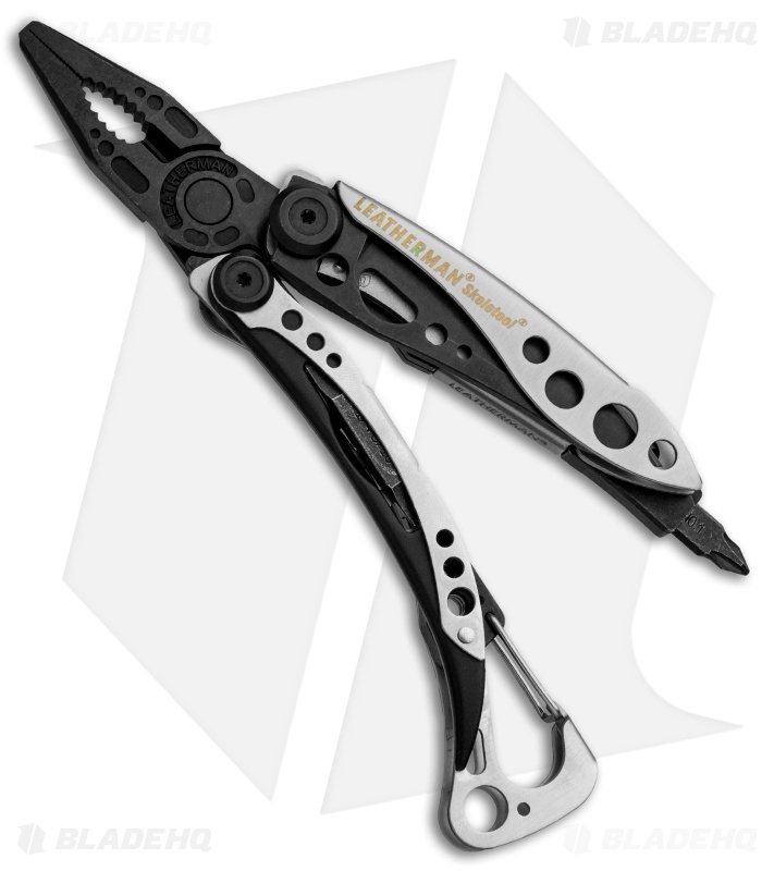 Leatherman Skeletool Black & Silver Multi Tool w/ Sheath