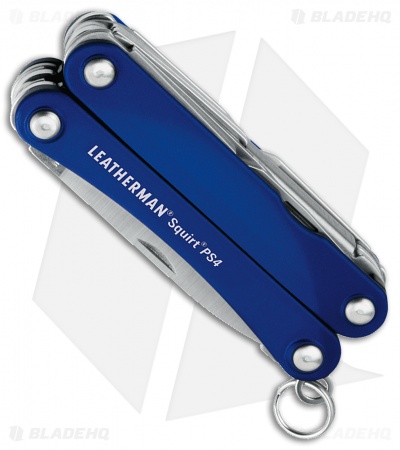 Leatherman Squirt PS4 Multi Tool w/ Blue Handle (9-in-1) 831192