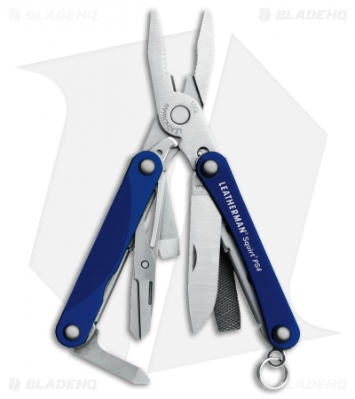 Leatherman Squirt PS4 Multi Tool w/ Blue Handle (9-in-1) 831192