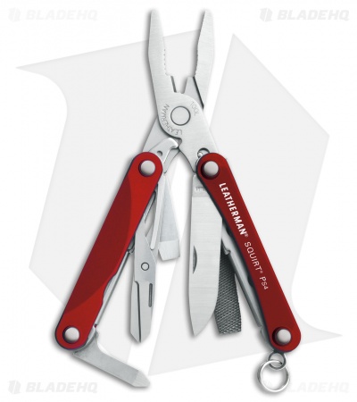 Leatherman Squirt PS4 Multi-Tool Red (9-in-1) 831189 - Blade HQ