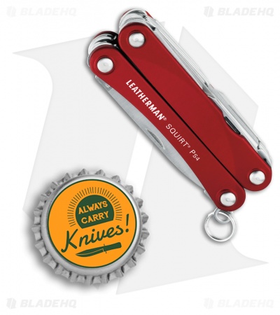 Leatherman Squirt PS4 Multi-Tool Red (9-in-1) 831189