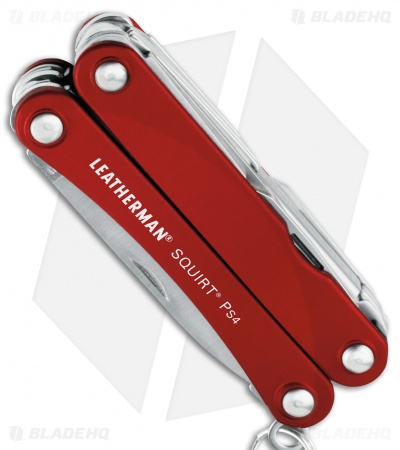 Leatherman Squirt PS4 Multi-Tool Red (9-in-1) 831189 - Blade HQ