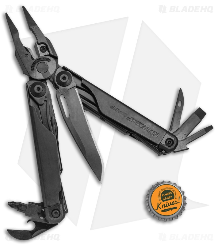 Leatherman Surge Multi Tool Black (21-in-1) 831024 - Blade HQ
