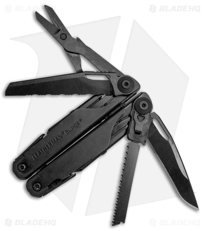 Leatherman Surge Multi Tool Black (21-in-1) 831024 - Blade HQ Leatherman Surge Multi Tool Black (21-in-1) 831024 - Blade HQ