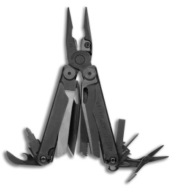 Leatherman Wave Plus Black Multi Tool w/ Nylon MOLLE Sheath (17-in-1)