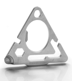 Munkees Stainless Steel Triangle Multi-Tool 2505 - Blade HQ