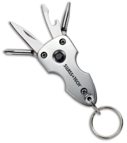 Swiss Tech 7-in-1 Keyring Multi-Tool