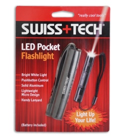 Swiss Tech LED Pocket Flashlight