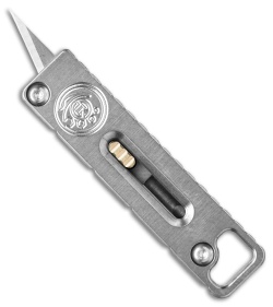 Tactical Keychains TUKK Titanium Utility Keychain Knife - Stonewash