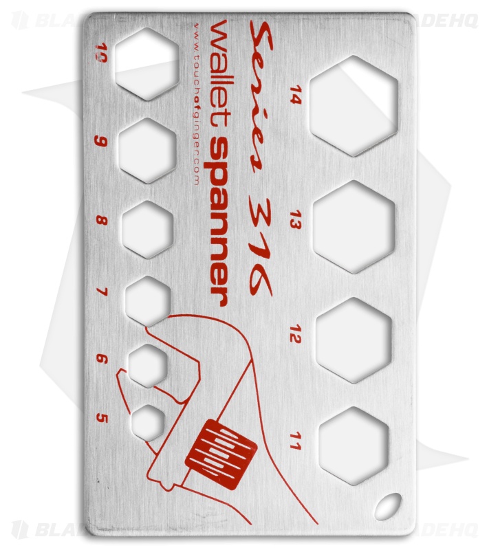 Touch of Ginger Wallet Essentials Credit Card Spanner Multi-Tool TOG02