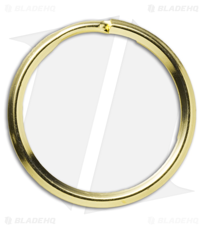 UMX Stainless Steel Split Ring - 30mm / Gold
