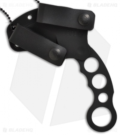 5.11 Tactical Tarani Karambit Utility Fixed Blade S30V Knife (Black PLN) 51049