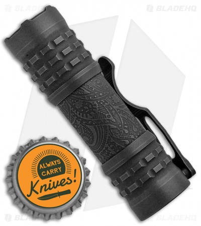 CWF Lights Pele Flashlight Titanium Paisley Samsung (2000 Lumens)
