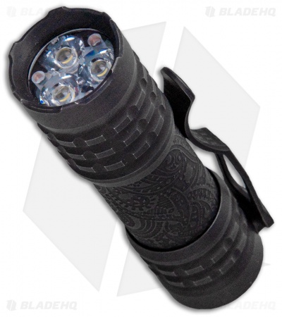 CWF Lights Pele Flashlight Titanium Paisley Samsung (2000 Lumens)