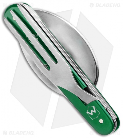 Mercury Rover Camping Multi-Tool Green Anodized Aluminum (Polished) 992-3AVDFC