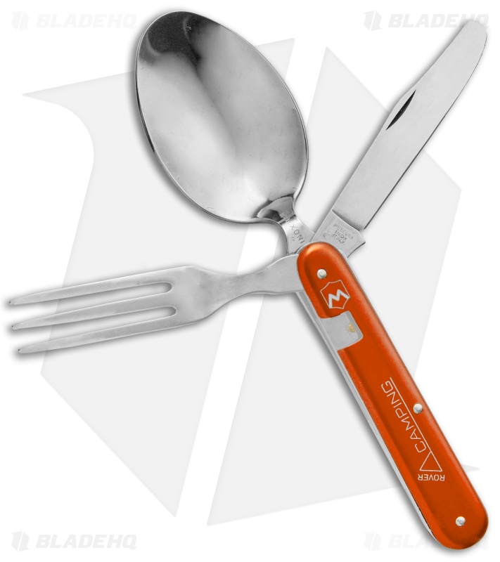 Mercury Rover Camping Multi-Tool Orange Anodized Aluminum (Polished) 992-3AADFC