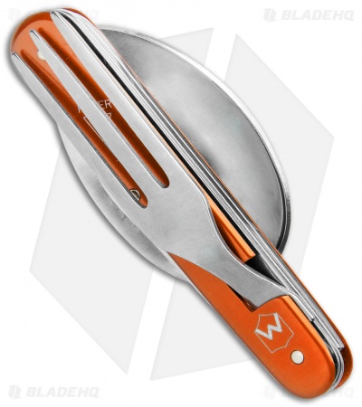 Mercury Rover Camping Multi-Tool Orange Anodized Aluminum (Polished) 992-3AADFC
