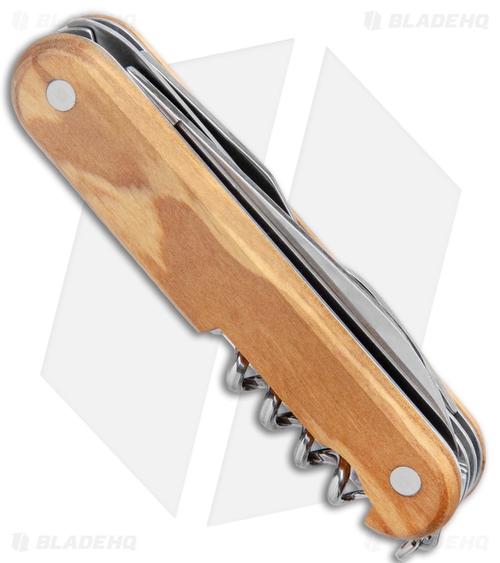 Mercury 7-in-1 Multi-Purpose Knife Olive Wood (3" Polish) 913-6SLC