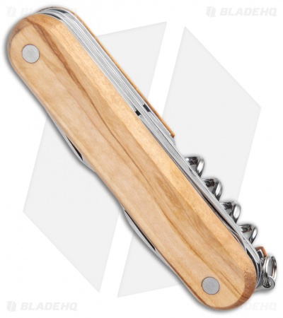 Mercury 7-in-1 Multi-Purpose Knife Olive Wood (3" Polish) 913-6SLC
