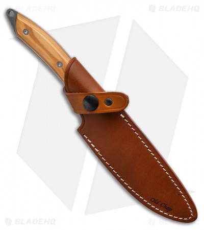 Mercury Old Chap Fixed Blade Knife Olive Wood (5.1  Aged ) 926-26LU