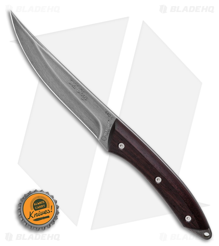 Mercury Old Chap Fixed Blade  Knife Rosewood (5.1 Aged) 926-26LW
