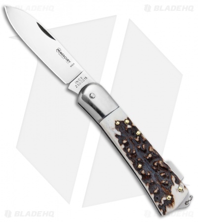 Mercury Hunting Lockback Knife Stag (3" Polish) 980-1DC