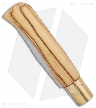 Antonini Old Bear Classical Carbon Small Folding Italian Olive Wood (2.9" Satin)