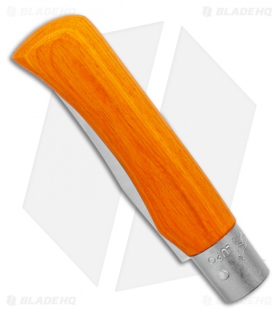 Antonini Old Bear Classical Large Folding Knife Orange Wood (3.4" Satin)