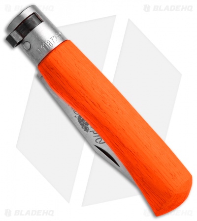 Antonini Old Bear Classical Medium Folding Knife Orange Wood (2.75" Satin)