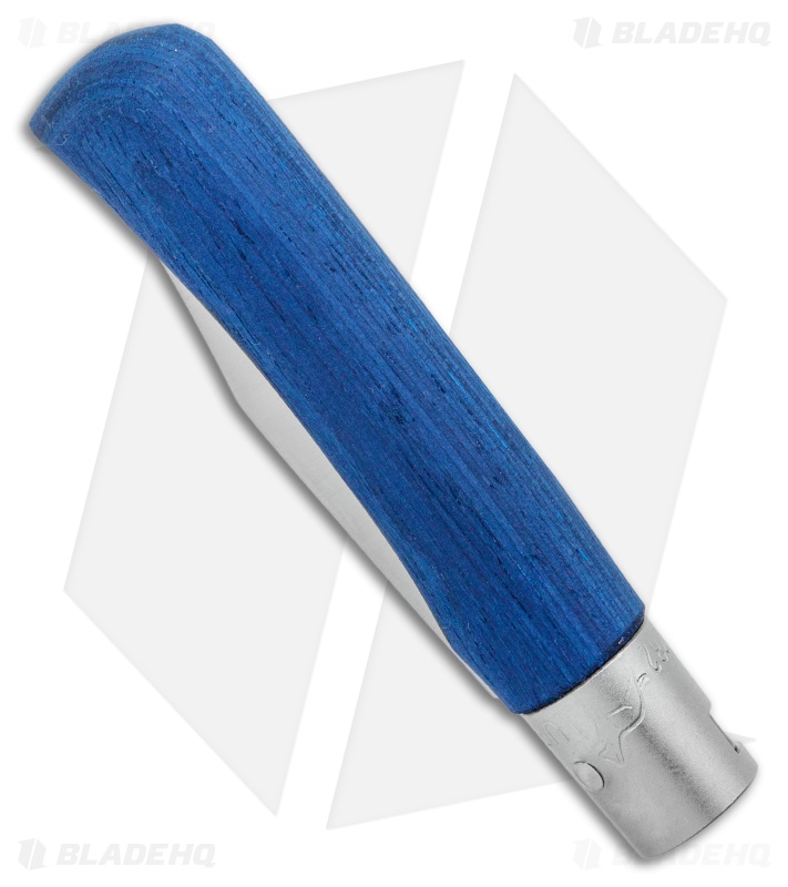 Antonini Old Bear Young Small Folding Knife Blue Wood (2.75" Satin)