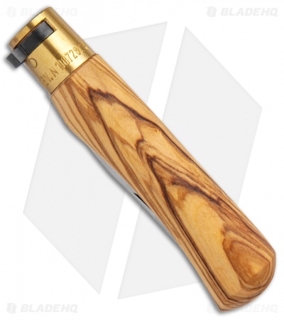 Antonini Old Bear Classical Large Folding Knife Italian Olive (3.4" Satin)
