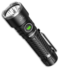 Wurkkos Wurkkos TS28 Rechargeable Flashlight Black Aluminum (3200 Lumens) - $45.99 at Blade HQ