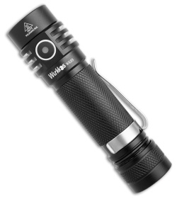 Wurkkos Wurkkos WK03 Rechargeable Flashlight Black Aluminum (1800 Lumens) - $26.99 at Blade HQ