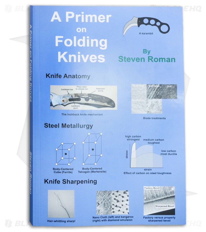 A Primer on Folding Knives by Steven Roman (Paperback) Book