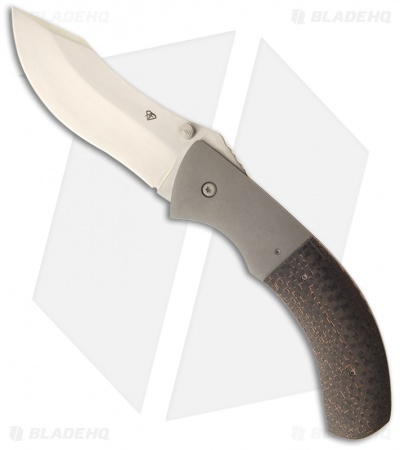 Aaron Frederick Tail Wind Folder LSCF Carbon Fiber (3.75" Plain)