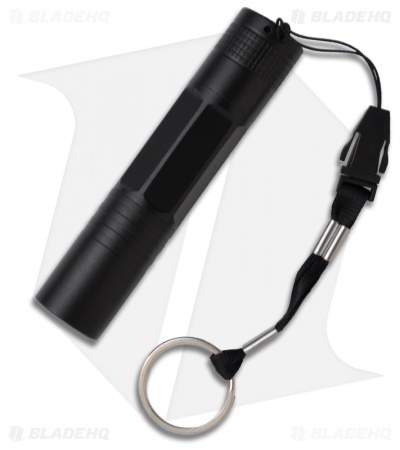 Explorer Black LED Keychain Flashlight