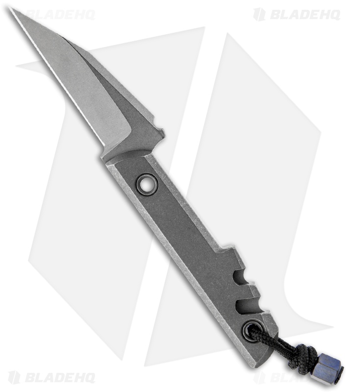 Amsler Knives Large Slik S35VN Steel Pikal Blade Custom Knife (2.75" Plain)
