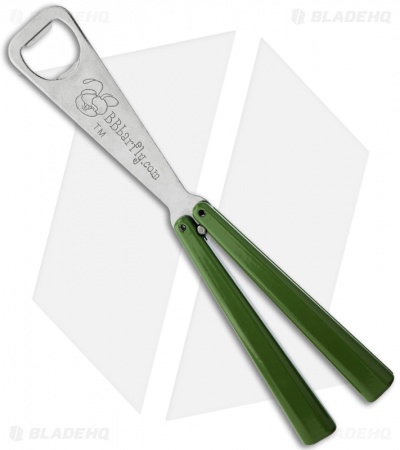 BB Barfly Bottle Opener Butterfly Trainer (Green)