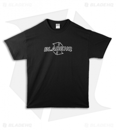 Blade HQ Black Short Sleeve T-Shirt w/ Outline Logo