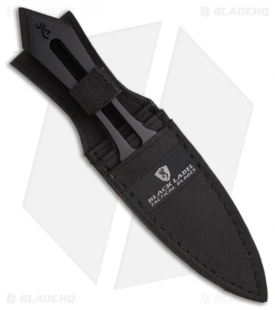 Browning Black Label Stick-It Throwing Knife Set (4" Black) 122BL