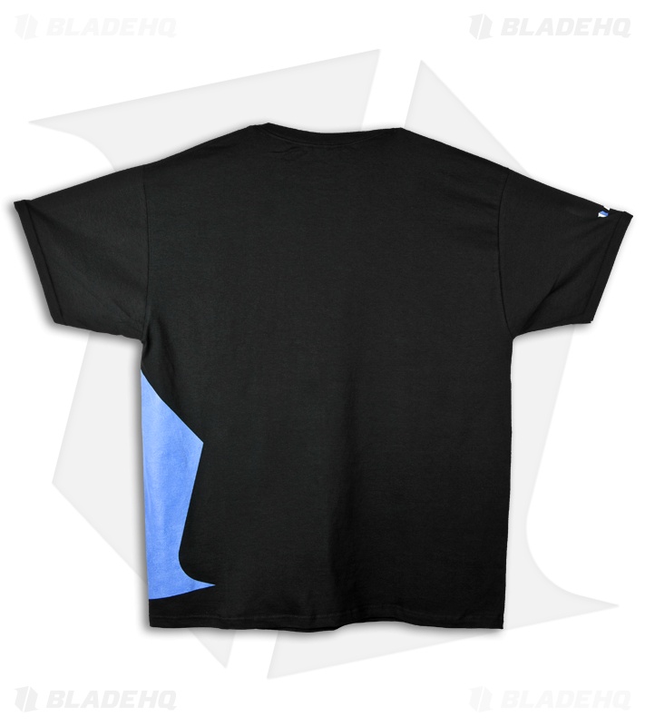 Blade HQ Black Short Sleeve T-Shirt w/ Side Logo