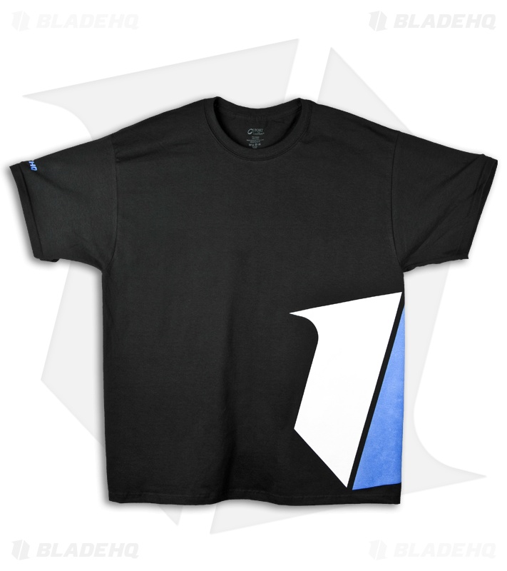 Blade HQ Black Short Sleeve T-Shirt w/ Side Logo